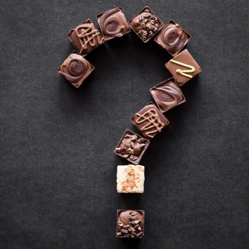 True Or False Chocolate Quiz Easy Chocolate Quiz Cocoa Heart